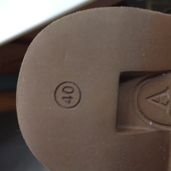 ASH BEIGE FRINGE ANKLE BOOTIES SIZE 10 - Picture 11 of 13